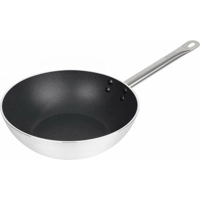 Gastrofans Hliníkový wok Vogue Platinum Plus s nepřilnavým povrchem Teflon - 300 mm