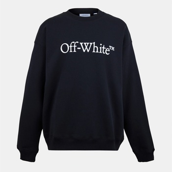 Off White Блуза Off White Men's Skate Relaxed Fit Crew Sweatshirt - Black-White