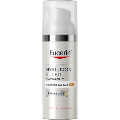 Eucerin Hyaluron-Filler + Longevity Epigenetic denní krém SPF30 50 ml – Hledejceny.cz