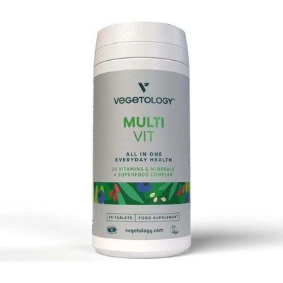 Vegetology Multivitamín s minerály pro vegany 60 tablet