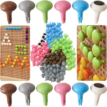 Masterkidz Farebné Jumbo Doodles pre STEM dosky 128 ks. - 6 farieb