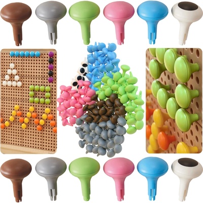 Masterkidz Farebné Jumbo Doodles pre STEM dosky 128 ks. - 6 farieb