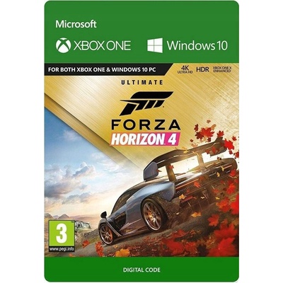 Europe Restricted Forza Horizon 4 Ultimate Edition Windows 10 / Xbox One / Xbox Series XS