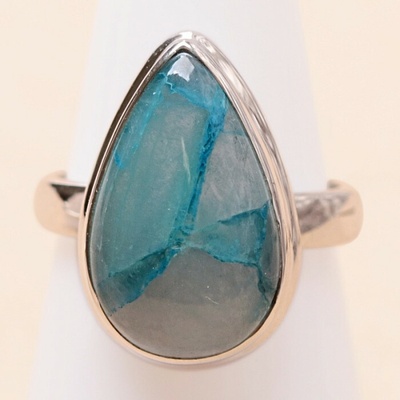 Nefertitis Quantum quattro prsten stříbro LOT199