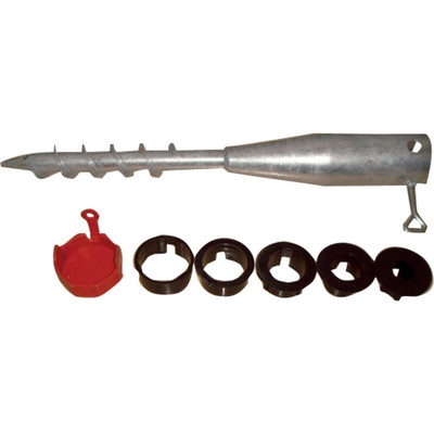 Zemný vrut M.A.T. 520x68 mm Zn