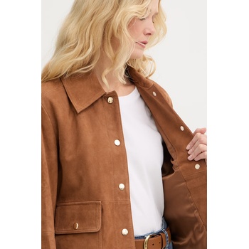 iBlues късо дамско велурено яке COSETTA (2617441031200)