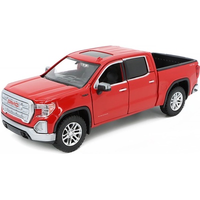 MOTORMAX GMC Sierra 1500 SLT Crew Cab 2019 červená 1:27