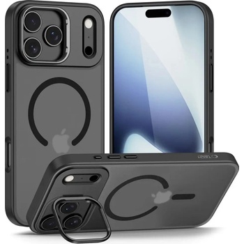 Tech-Protect Калъф Tech-Protect MagStand MagSafe за iPhone 17 Pro Max - черен мат (5906302330522)
