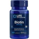 Life Extension Биотин, 600 g, 100 капсули, Life Extension (00102 LE)