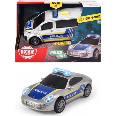 Dickie Policejní jednotka SOS Vozidlo 2 typy