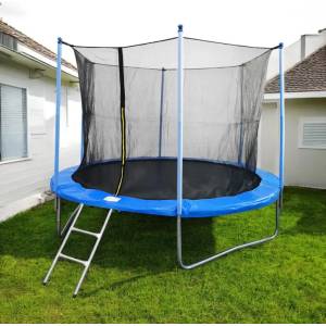 Ucamp БАТУТ ТРАМПЛИН Ф305x227cm С ВЪТРЕШНА МРЕЖА И СТЪЛБА ucamp hd-8530 (8939973100153)
