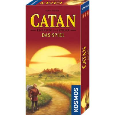 Kosmos Spiele CATAN - Ergänzung 5-6 Spieler - Das Spiel | Klaus Teuber, Michael Menzel