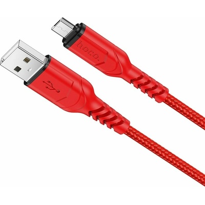 Hoco X59 USB A na Micro USB 2,4A 1m červený
