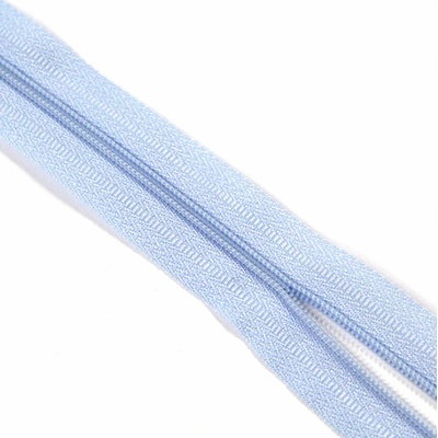 Nekonečný zip no.3 spirálový plastový v metráži - více barev color: 585 pastelová modrá