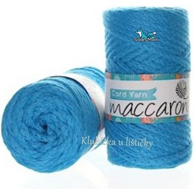 Maccaroni Cord Yarn 6mm tyrkysová - 11