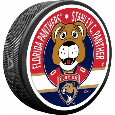 Mustang Puk Florida Panthers NHL Stanley C Mascot Textured Puck
