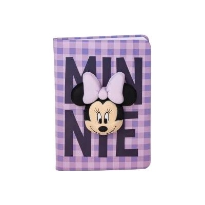 Minnie Mouse Тетрадка Minnie Mouse SQUISHY Люляк 18 x 13 x 1 cm