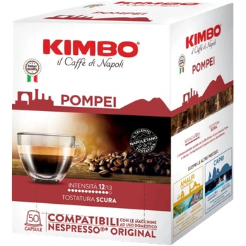 KIMBO Кафе капсули Kimbo Pompei Nespresso, 50 бр