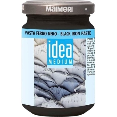 Maimeri Medium Black Iron Структурна паста 125 ml (M5920728)