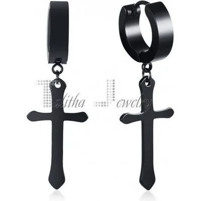 Talitha Висящи обеци с кръст
