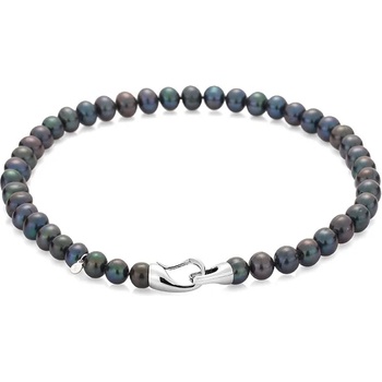 Image 1 of Swan Колие със сладководни черни перли 10-11mm R1053NB Swan