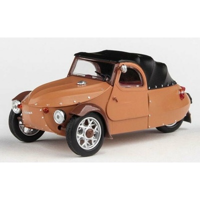 Abrex Model auta plastový béžový 1:43