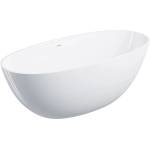 Omnires Cada freestanding compozit Omnires Shell M+ finisaj alb lucios 160x75 cm (SHELLWWZPBP)