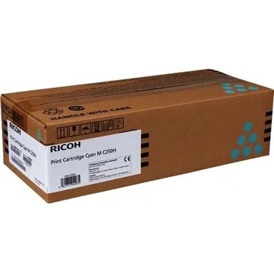 Ricoh Тонер касета Ricoh M C250 UHY, 6300 копия, P C301W / M C250FW, Cyan (408341)