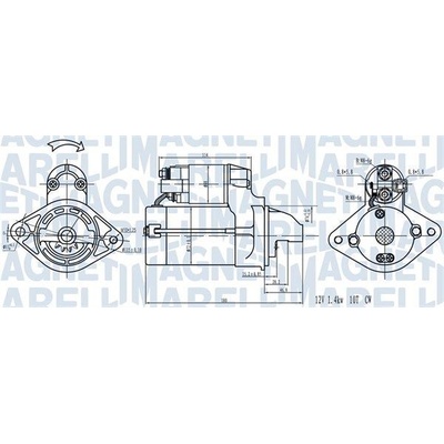 Štartér MAGNETI MARELLI 063721441910