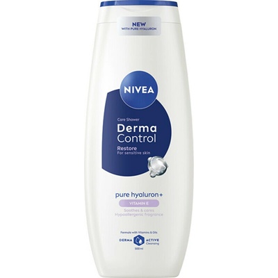 Nivea Sprchový gel pro citlivou pokožku Derma Control Restore Care Shower 250 ml