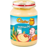 Слънчо Млечна каша Слънчо - Зърнин М, 190 g (2637) - baby