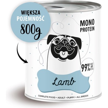 Paka Zwierzaka Pepe mono protein Агнешко 800 г