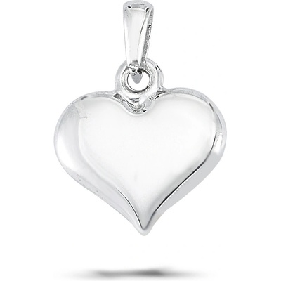 Lillian Vassago Zlatý přívěsek z bílého zlata Srdce LLV66 GP152W