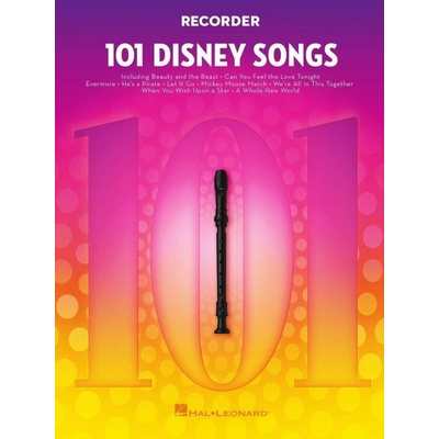 Hal Leonard 101 Disney Songs for Recorder Noty