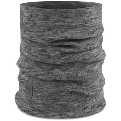 Buff Wool Heavyweight Neck Warmer multifunkční šátek stripes fog grey 2022