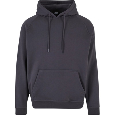 Urban Classics Blank Hoody antracitová