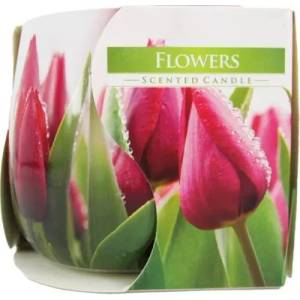 BISPOL Свещ Bispol Flowers 100 г
