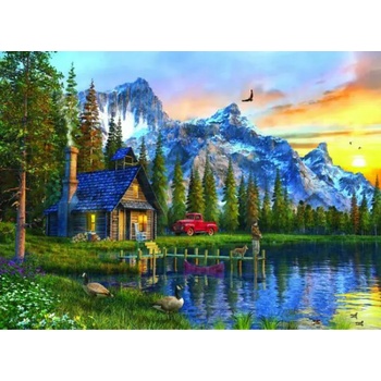 Anatolian - Puzzle Davidson: Sunset Cabin - 1 000 piese