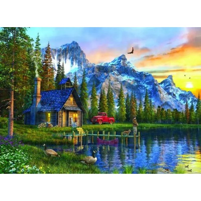 Anatolian - Puzzle Davidson: Sunset Cabin - 1 000 piese
