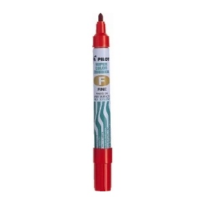 Pilot Marker Super Color кръгъл 1, 0mm червен (SCA-F-R)