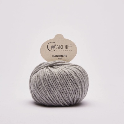 CASHMERE LARGE Cardiff Cashmere Farby CASHMERE: 518 svetlá šedá