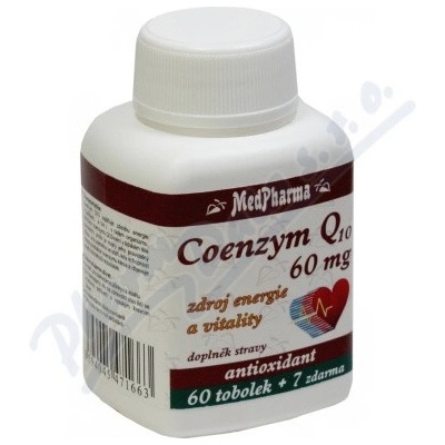 MedPharma Coenzym Q10 60 mg Forte 67 kapsúl