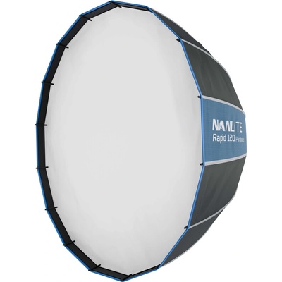 Nanlite Rapid 120 Parabolic Softbox SB-RP120 with Eggcrate SBR-120