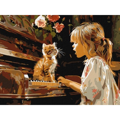 Ideyka Ideyka Malování podle čísel Pěvecký duet art_selena_ua 30 x 40 cm