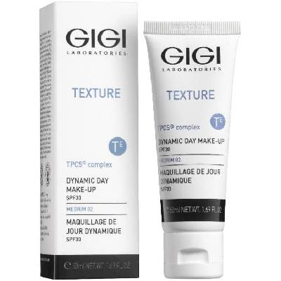GIGI Texture Тониран дневен крем, SPF30, 02 Medium, 50 ml