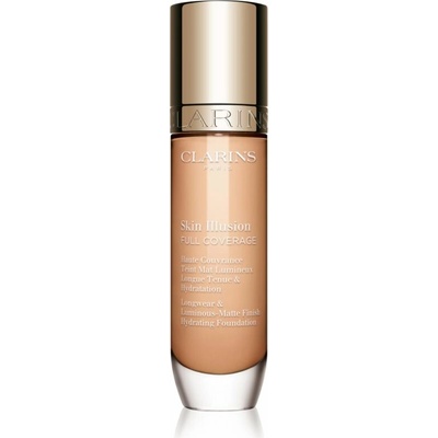 Clarins Skin Illusion Hydrating Foundation vysoko krycí make-up 102.5C 30 ml