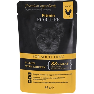 Fitmin dog For Life kuřecí v želé 85 g