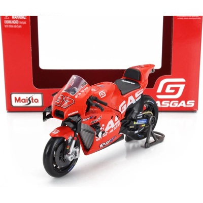 MAISTO motocykl GASGASFactory Racing Tech3 2023 37 Augusto Fernandez 1:18