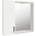 Inter Ceramic Огледален PVC шкаф ICMC 1013-60, Inter Ceramic, 60x13x60см (1013-60)