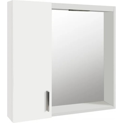 Inter Ceramic Огледален PVC шкаф ICMC 1013-60, Inter Ceramic, 60x13x60см (1013-60)